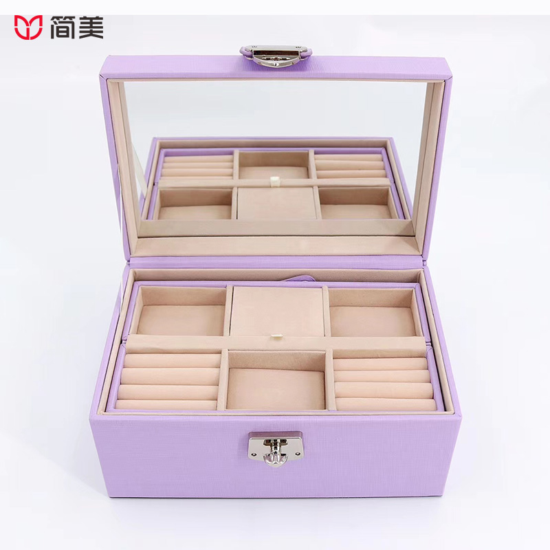 multifunctional gift storage box Jewelry box pu box design custom wholesale