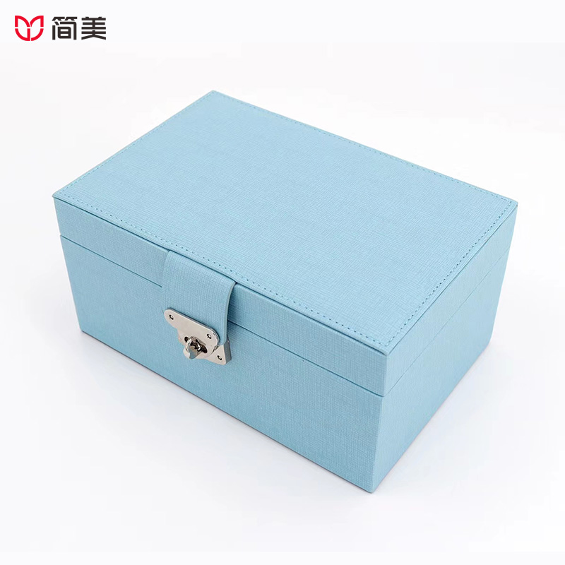 multifunctional gift storage box Jewelry box pu box design custom wholesale