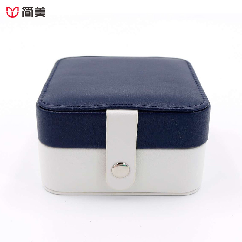 PU jewelry boxes ring necklace ear stud box gift design custom wholesale